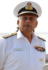 Indian Navy chief, Adm Nirmal Verma
